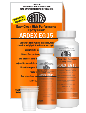 ARDEX EG 15 Easy Clean High Performance Epoxy Grout