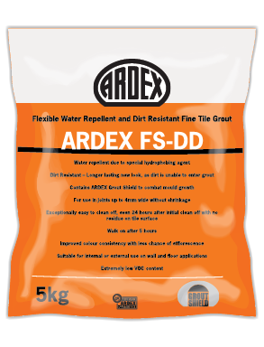 ARDEX FS-DD Non-sanded cement-based, wall and floor grout