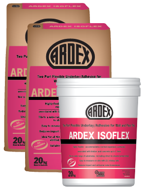 ARDEX Isoflex Rubber based wall and floor tile adhesive
