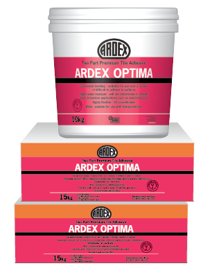 ARDEX Optima Two-part adhesive with exceptional bond